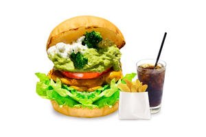 the 3rd burger ブロッコリー＆アボカドチーズバーガーセット/高加水バンズ