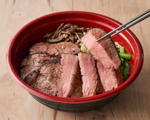 熟成厚切り牛タン塩＆熟成牛ハラミ丼