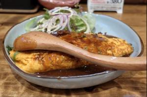 ホウレン草オムレツ