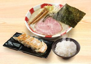 煮干トンラーメン熟成餃子(4個)セット