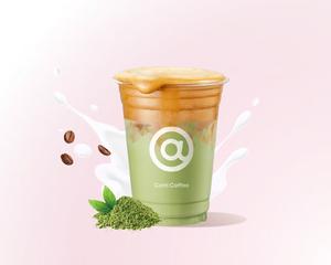 cotti coffee 抹茶ムースラテ