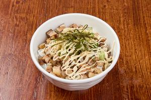ねぎマヨチャーシュー丼