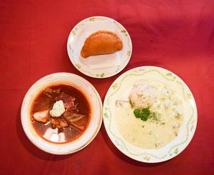 ビーフストロガノフセット