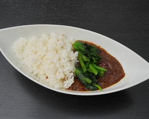 牛スジほうれん草カレー