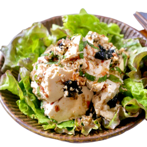 豆腐サラダ