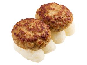 スシロー こだわりハンバーグにぎり2個