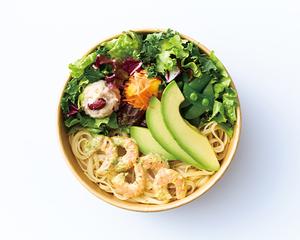 フレッシュアボカドと海老のバジルマヨ(パスタorライス)