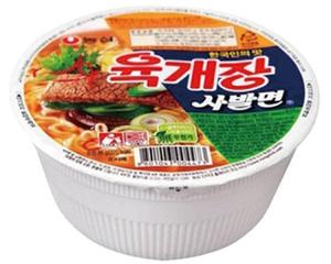 農心 ユッケジャン・カップラーメン86g