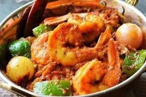 カダイプラウンカレー (Kadai prown)