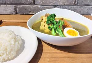 よもぎのスープカレー