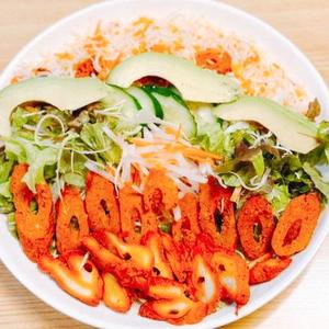 スペシャルサラダ＆ミート＆チキンビリヤニ/Special Green Salad and extra meat chicken Biryani