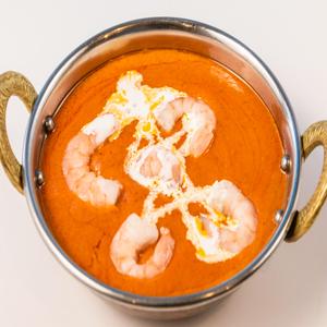 プラウンバターカレー Prawn butter curry