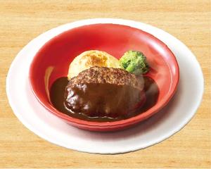 ガスト ビーフ100%粗挽きステーキ風ハンバーグ