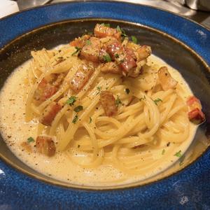 スパゲティーカルボナーラ