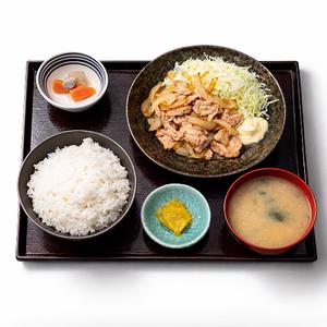 生姜焼き定食 Ginger Pork Set Meal