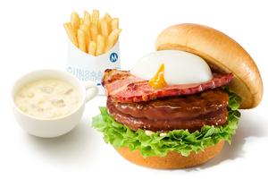 モスバーガー 【+70円ドリンクセット】ダブルとろったまベーコン テリヤキバーガー