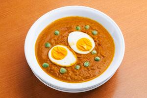 キーマエッグカレー Keema Egg Curry