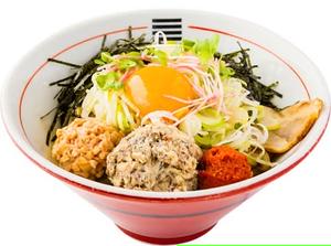 烈火ひっぱり混ぜそば