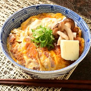 きのこバターカツ丼