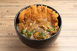 和風カツカレー丼大盛り