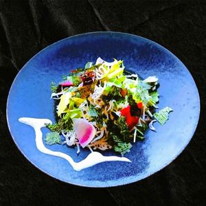 しらすと海苔のサラダ