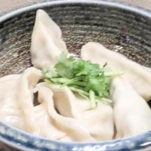 水餃子 ハクチーココナッツたれ