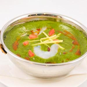 ほうれん草えびカレー/Sag Prawn Curry