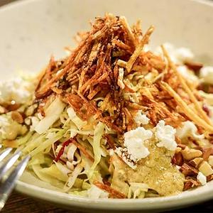 「キャベツとポテトのジュリアンサラダ」ツナのピエモンテ―ゼ