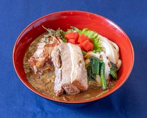 角煮カレーうどん