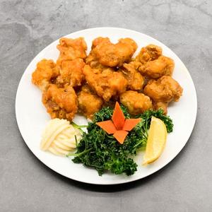若鶏の唐揚げ 白ご飯付き