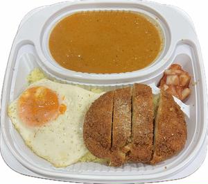 タンドリーチキンの カツカレーkhach khare