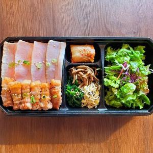 厳選和豚トロ＆サムギョプサル弁当(サム100g、トロ50g)