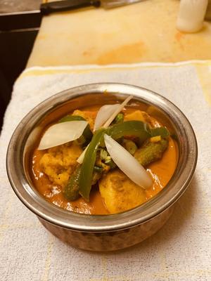 ナンハウス プラウンドピヤザカレー