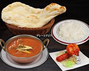 タンドリーチキンカレーセットTandoori Chicken Curry Set