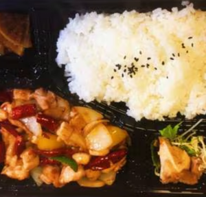 鶏肉の四川風炒め弁当