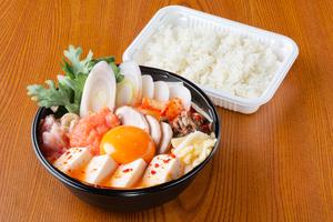 明太チーズスンドゥブチゲ弁当