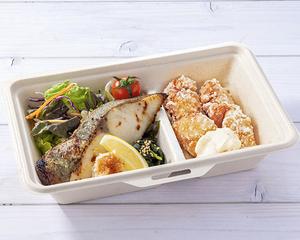 鶏竜田＆銀ひらすの西京焼きセット