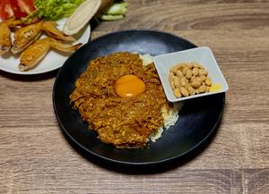 納豆キーマカレー