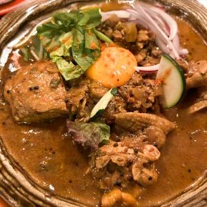 合いがけカレー パクチートッピング