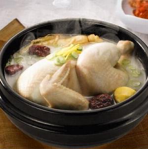 半鶏湯(パンゲタン) Half Chicken Soup