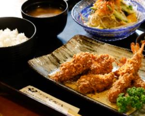 さかな・えび定食