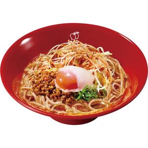 なか卯 温たま痺辛麻辣冷やし担々そば　Cold Spicy Mala Dan Dan Soba & Soft-Boiled Egg