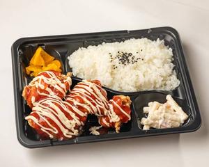 【もも4ヶ】スパイシーチリマヨからあげ弁当