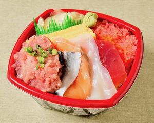 丼丸人気No.2 満腹丼 Very Filling Rice Bowl