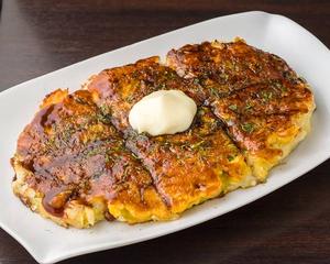 モッチーズ焼き Rice Cake and Cheese Okonomiyaki
