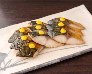 真サバのスモーク Smoked Mackerel