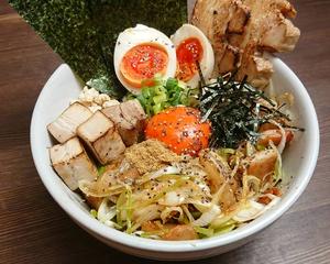 ネギブタわさびまぜそば