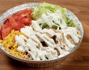 【NY人気No.1！】チキンオーバーライス・東京サイズ Chicken Over Rice -Tokyo Size-