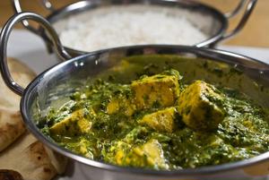 サグパニールカレー Saag Paneer Curry