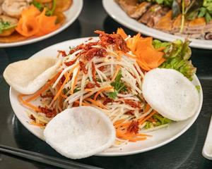 乾燥牛肉サラダ